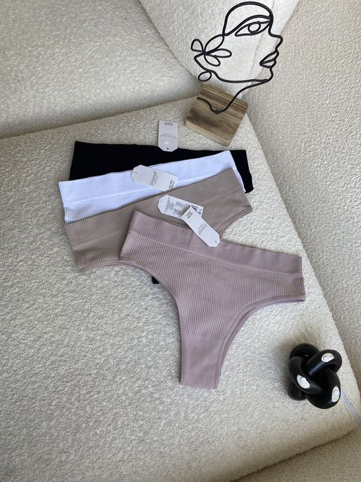 Труси большой розмер батал женские трусы в рубчик,