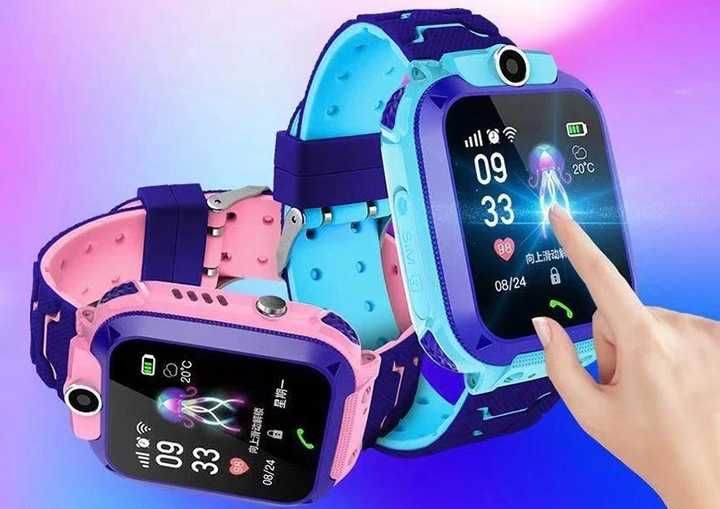 GPS KARTA SIM Smartwatch zegarek lokalizator online dla dzieci dziecka