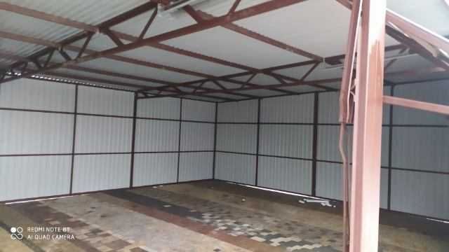 garaż blaszany 12x6 garaże blaszane wiata na busy magazyn  7x5