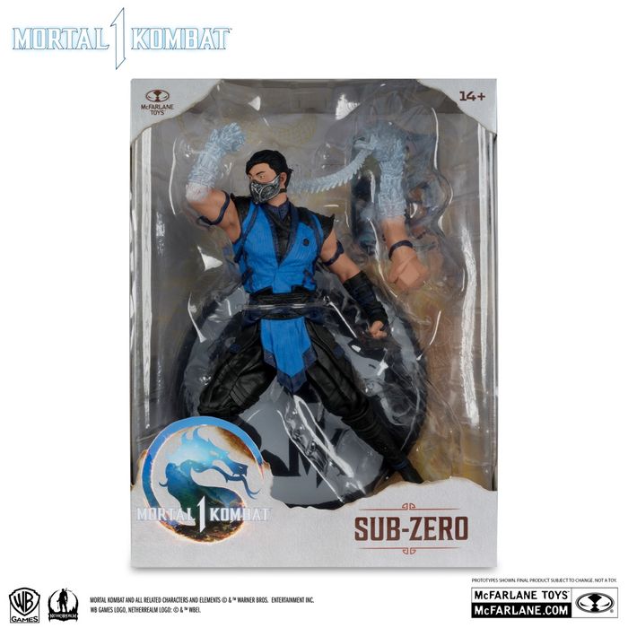 Mortal Kombat 1 Sub-Zero McFarlane Toys | Авторський репейнт | Повний комплект