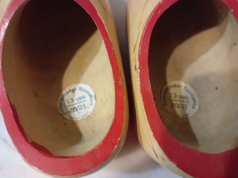 Conjunto de 2 Tamancos/Socas Holanda