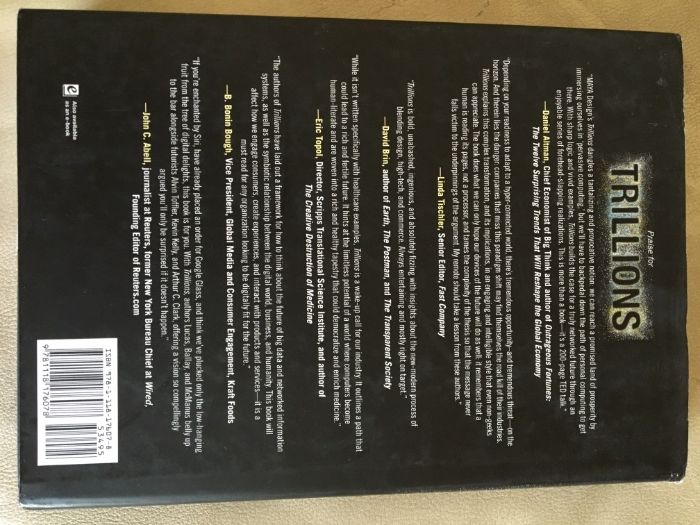 Trillions P.Lucas/J.Ballay/M.McManus, Wiley Information/Big Data/Redes