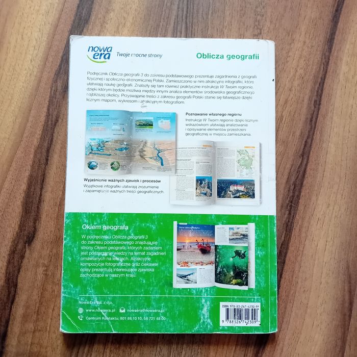 Oblicza geografii 3 zakres podstawowy NOWA ERA