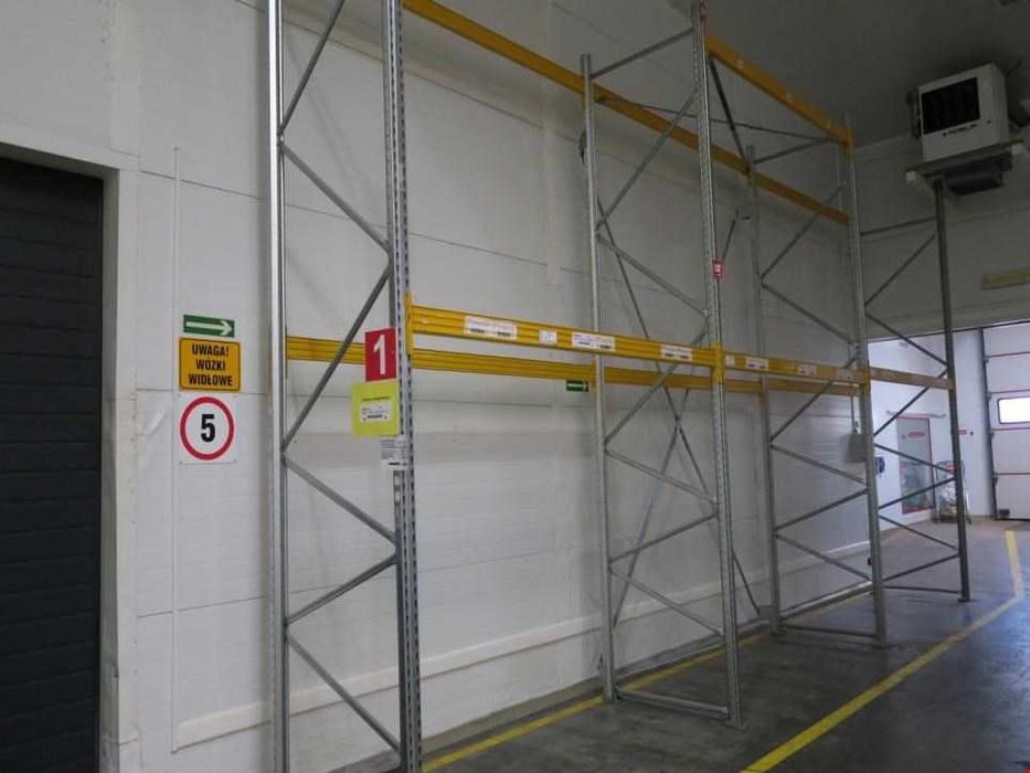 Regały paletowe regał paletowy używane magazynowe Trawers Metalsisem