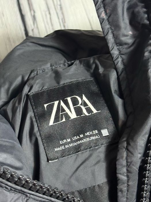 Zara куртка пуховик оригинал женская размер m пальто
