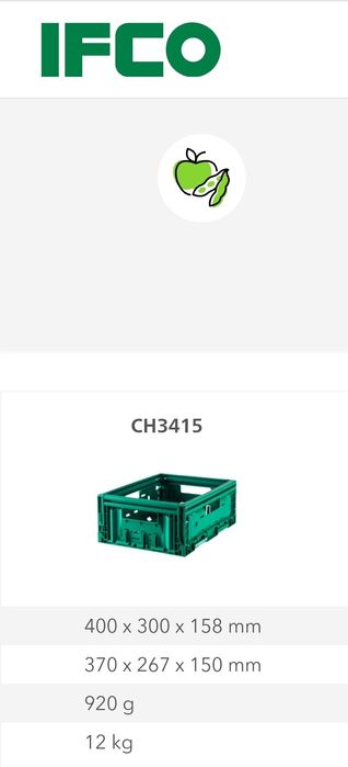 Caixas plásticas desmontáveis