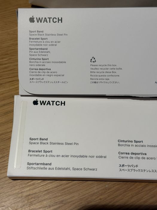 Braceletes Apple Watch novas, originais