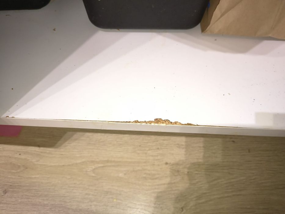 Kuchnia biały połysk, używana