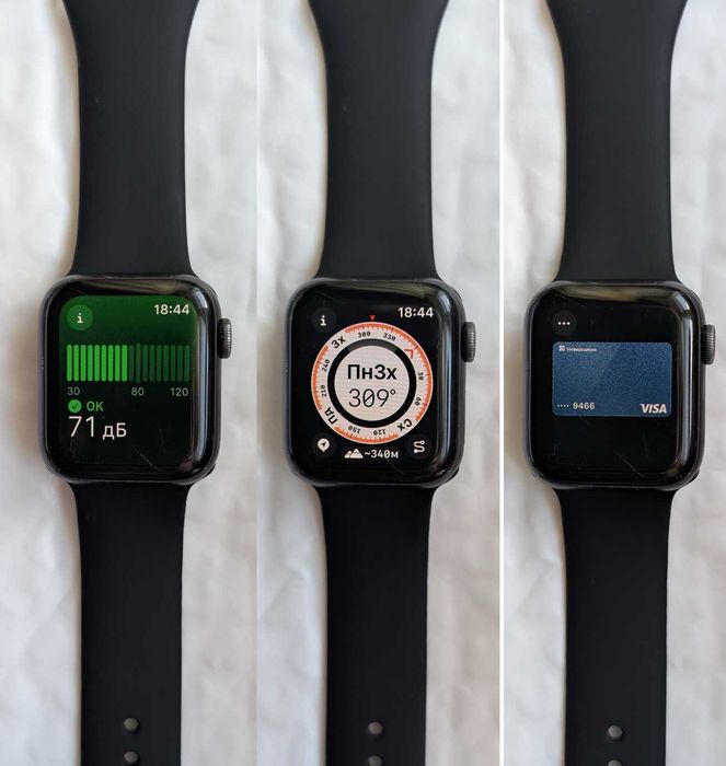 Актуальні iOS 26.5 Доступні Apple Watch 6 40 батарея 85% Все працює + СКЛО 3D