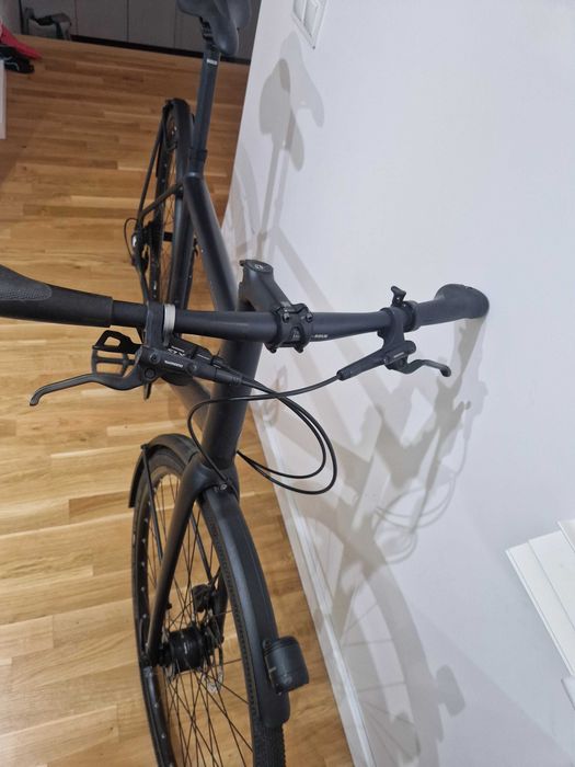 Rower Canyon urban al  xl czarny mat
