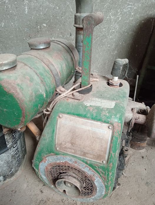 Motor de rega antigo