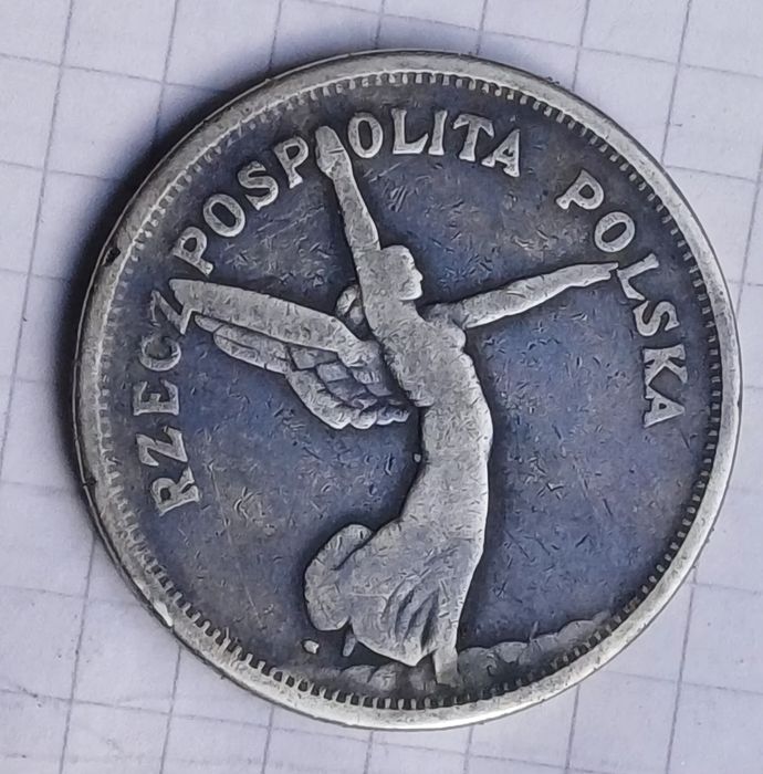 5 zł Nike 1928 r zzm.SREBRO(Orginał)