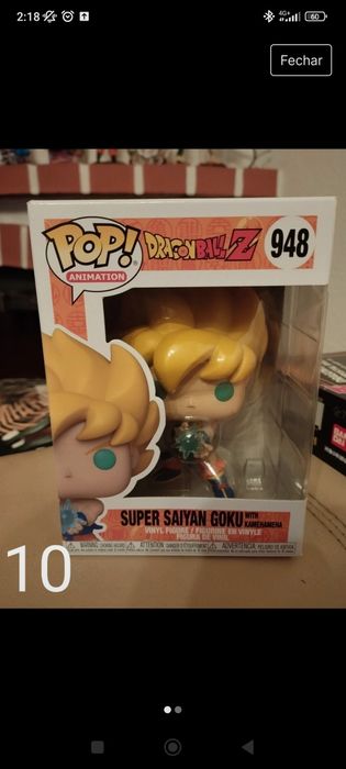 Dragon n ball pop figure son goku super saiyan