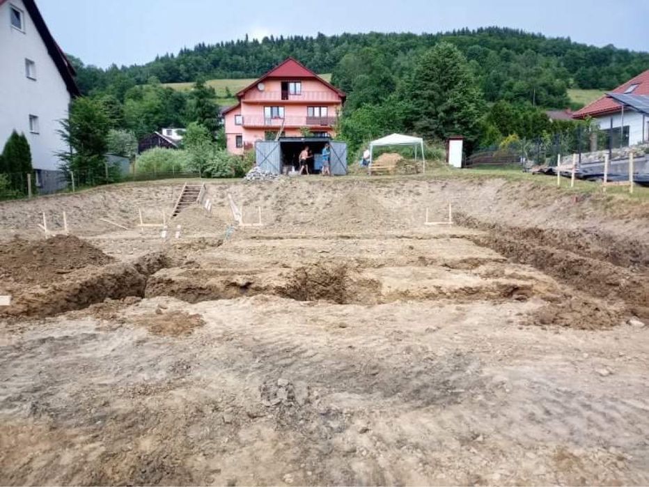 Usługi koparką, wyburzenia, kruszywa, roboty ziemne, kanalizacje