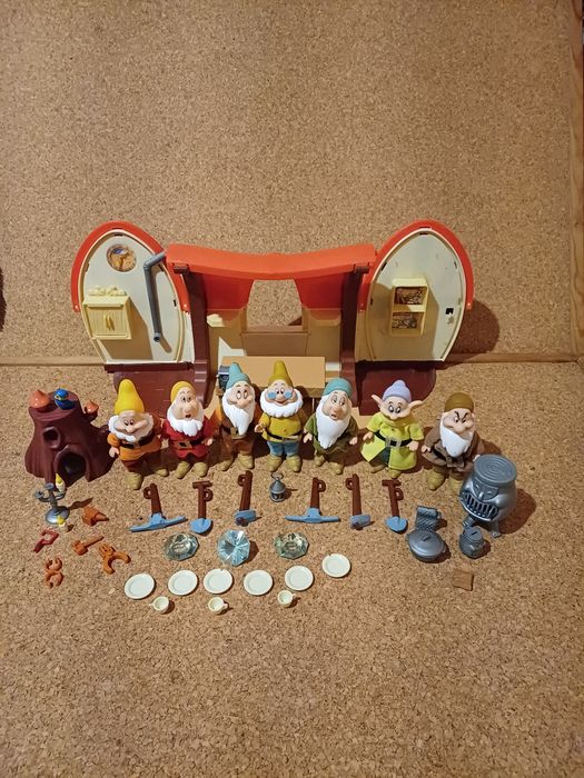 Branca de neve e os sete anões.