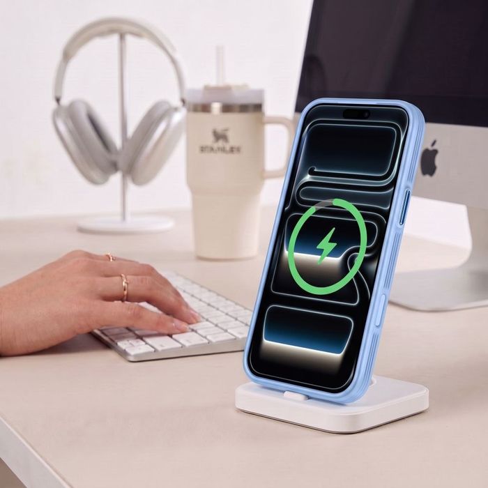 Tech-Protect MagPrime MagSafe CC iPhone 17 Pro / 18 Pro matowy jasnoniebieski