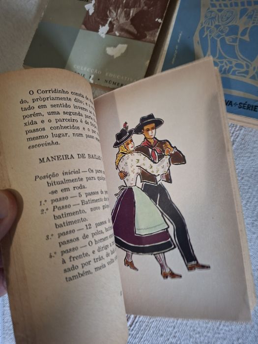 três livros da antiga coleção Educativa - conjunto barato