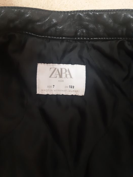 Куртка Zara шкірзам, 5-6 р