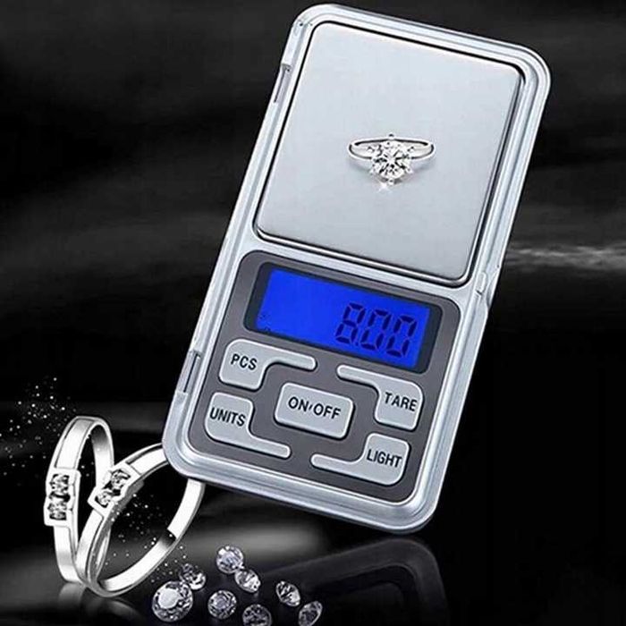 Waga jubilerska kieszonkowa elektroniczna 0,01- 200g LCD