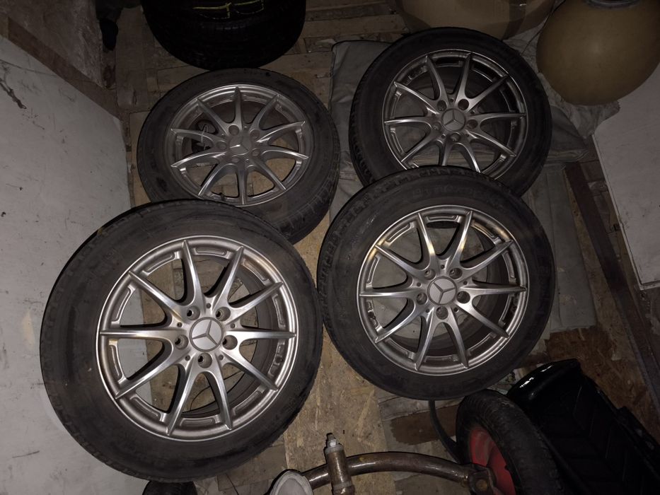 Felgi MERCEDES 16cali R16 5x112 ET45,5 7,5J WV AUDI SEAT koła opony