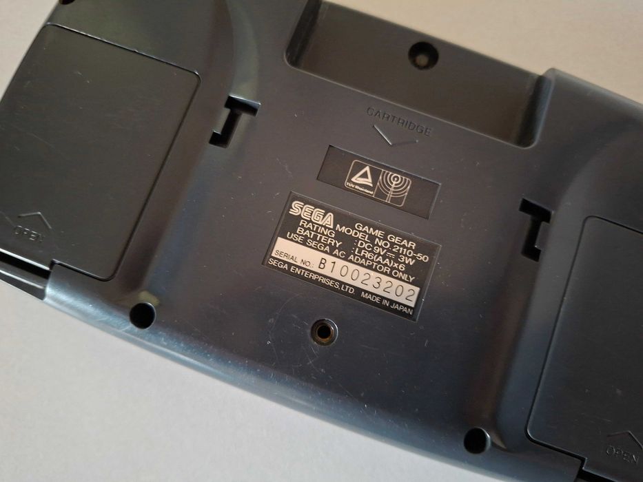 Consola Portátil Sega Game Gear + Transformador + Sonic 2 *Ler Descri*