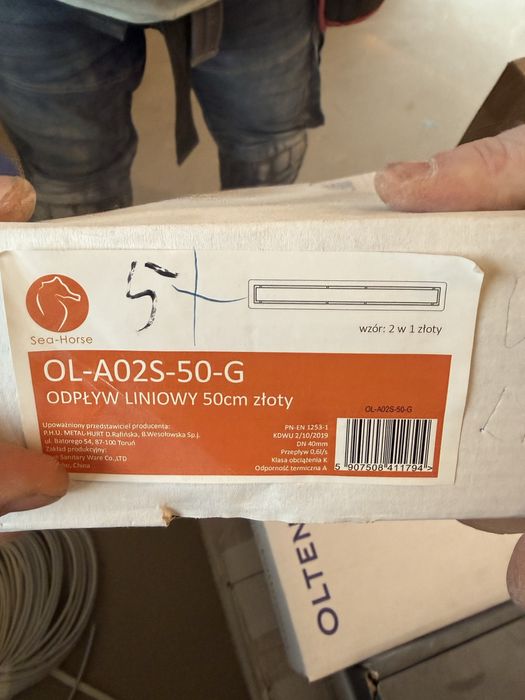 Odpływ liniowy 50 cm - Sea Horse