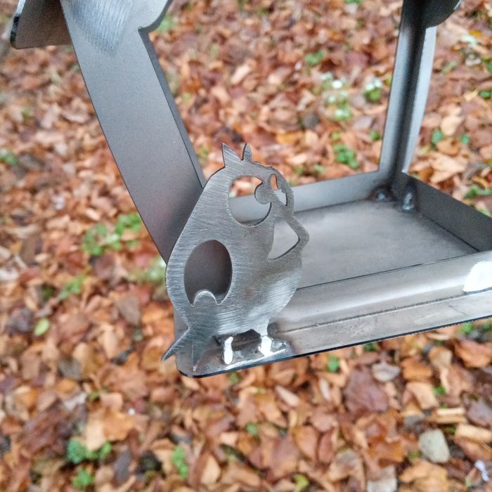 Годівничка для птахів металева «Котики»