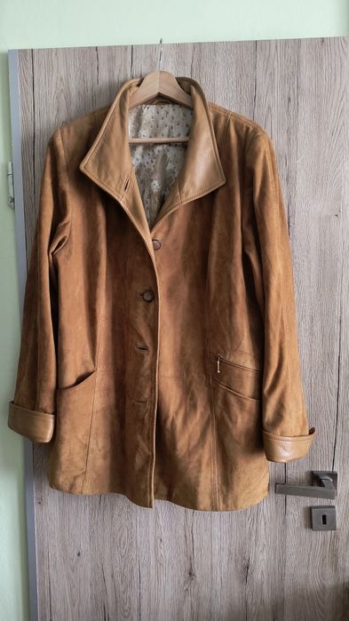 Zamszowa kurtka/ marynarka