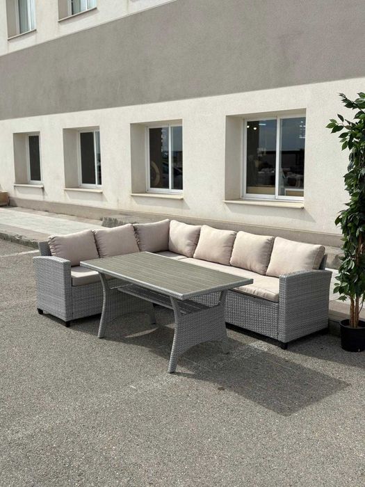 Novo sofá de jardim com mesa / Completo na caixa / Pagamento na entrega / Entrega gratuita em domicílio