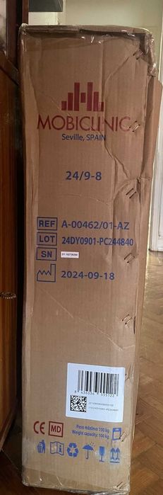 Cadeira de Rodas Mobiclinic Alcázar 46 cm Azul