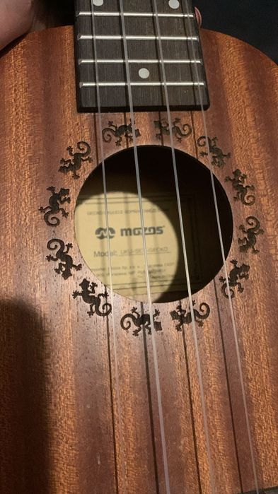 Ukulele Sopramowe Mozos Gecko.