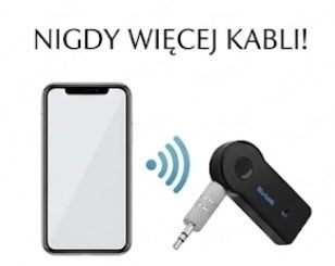 Adapter Bluetooth 5.0 do samochodu AUX