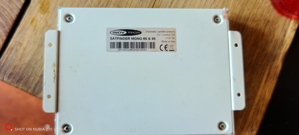 Satfinder monosat inovtech 65 & 85 kamper obrotowa antena sterownik