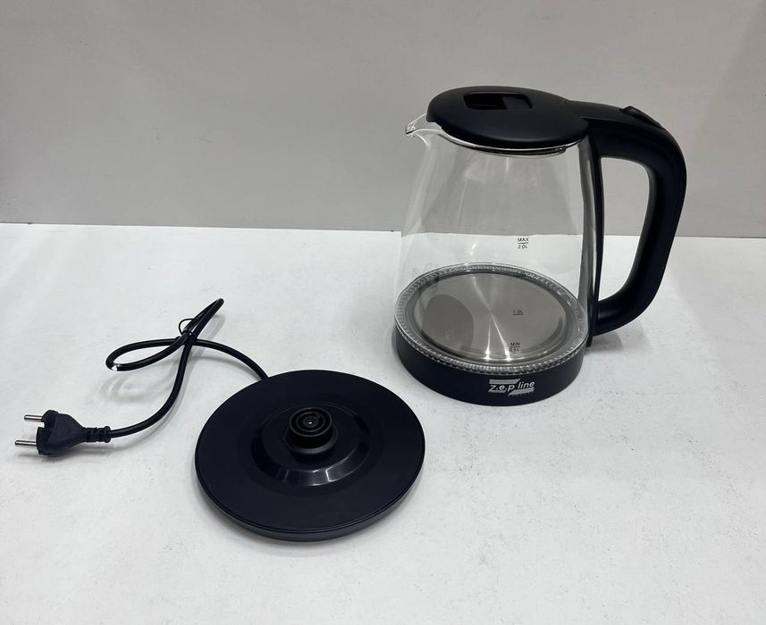 РОЗПРОДАЖ! Електрочайник з підсвіткою 2л, чайник скляний, чайник, НОВІ