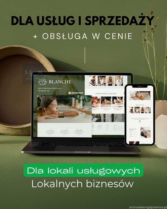 Tworzenie stron internetowych od 500zł dla biznesów + SERWIS