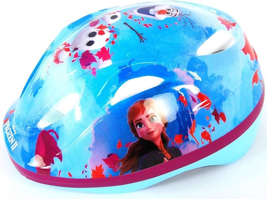 Дитячий шолом шлем дитячий захист для дівчинки Frozen Ельза 50-54см