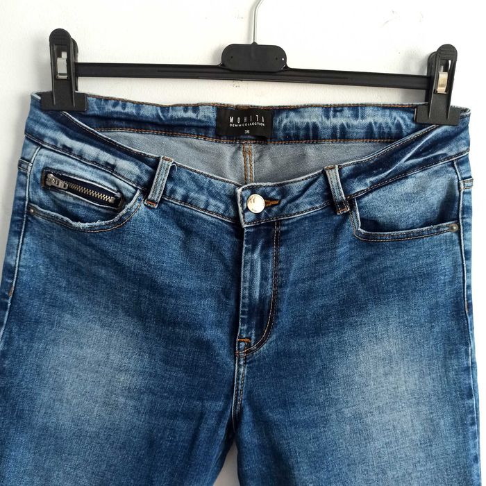 Bermudy, szorty jeansowe damskie, rozm. S, Mohito;
