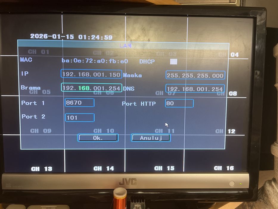 Rejestrator  VEKO VEDVR2316 16 kanałowy