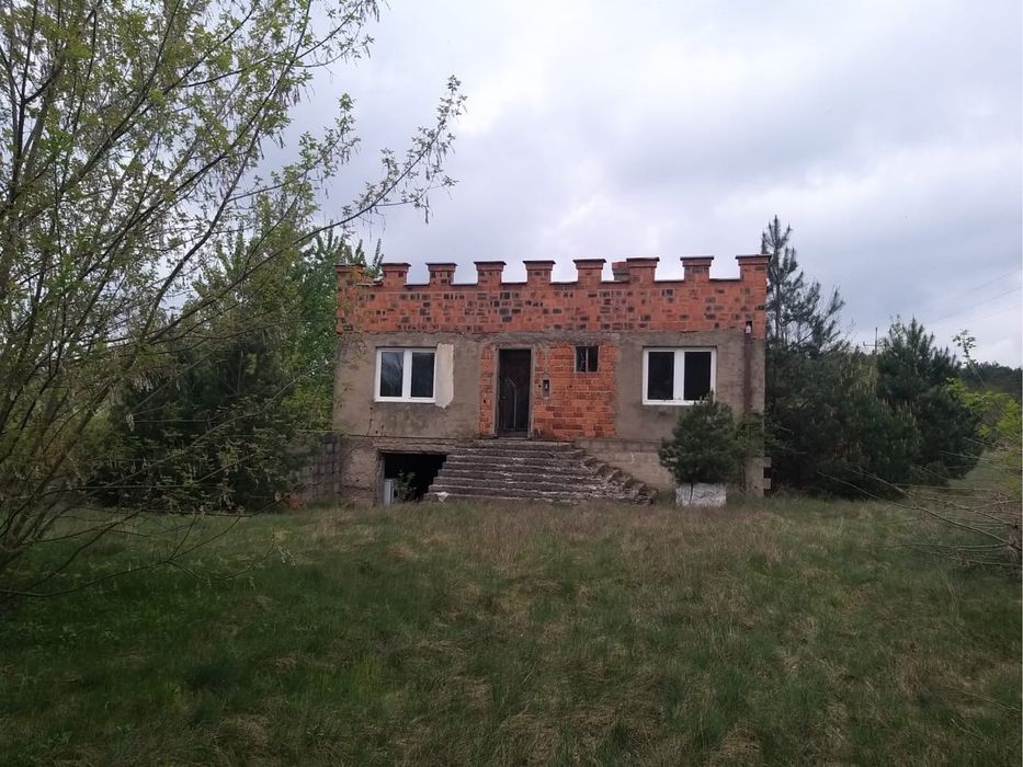 Działka rolna 3.25ha Licheń z zabudową i stawami.