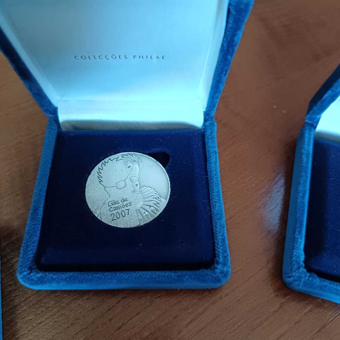 7 Medalhas em Prata – Coleções Philae (Luís de Camões / Comemorativas)