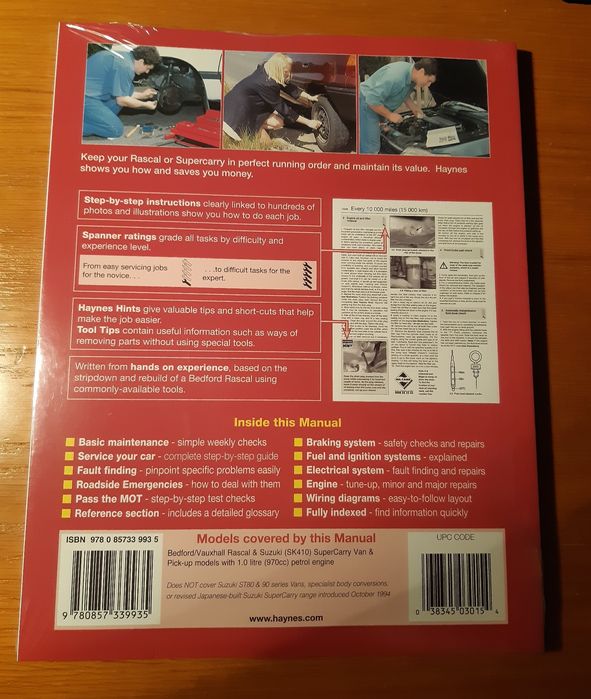 Bedford Rascal & Suzuki Super Carry Haynes