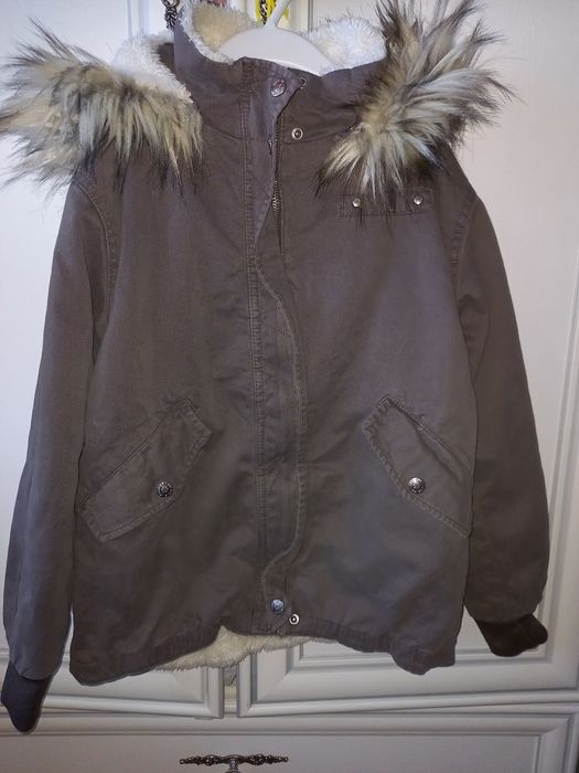 Kurtka,parka wiosna jesien h&m r.140