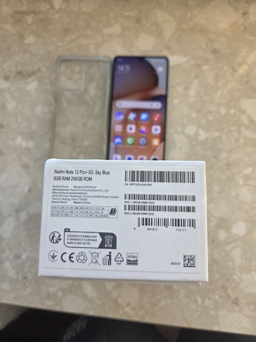 Xiaomi Redmi note 12 pro + plus 256gb/8gb 5g