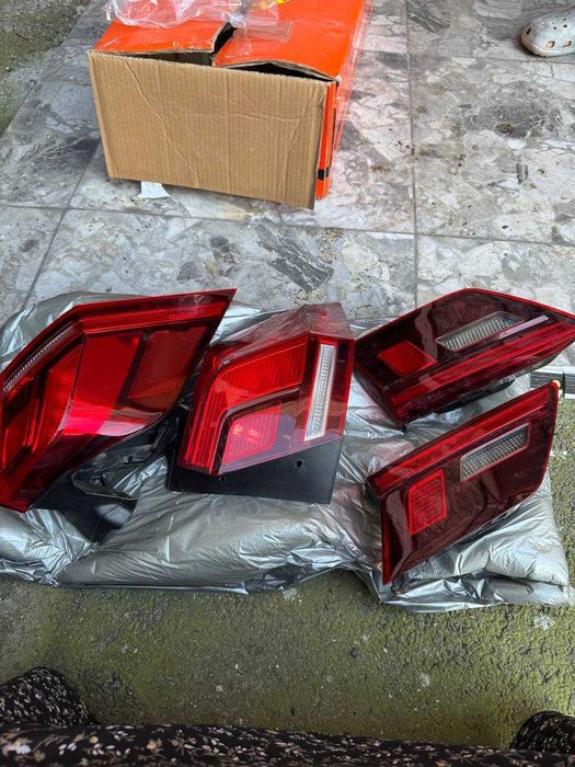 Оригінальні LED задні ліхтарі Volkswagen Tiguan 2019-2021 USA (комплект)
