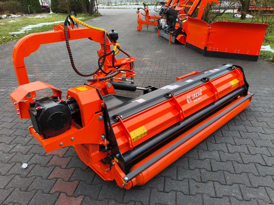 Kosiarka bijakowa tylno boczna mulczer ORKAN KTBC 180 D WOM gratis
