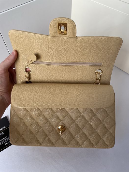 Torebka Chanel Caviar beige