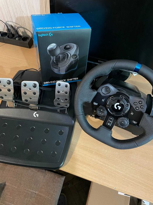 logitech g923 shifter - аксессуары для приставок - OLX.ua