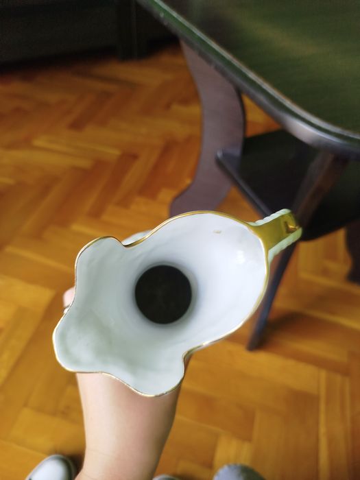 Wazon / dzbanek porcelanowy, Róża Chodzież, PRL