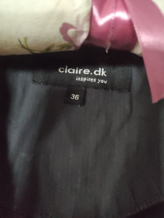 Kurtka marynarka grafitowa, granatowa