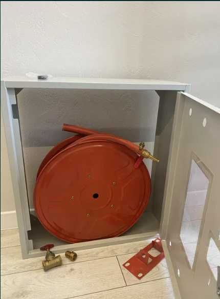 Пожарный кран, пожарный щит, кран-комплект, пожарный рукав